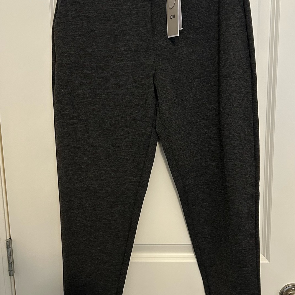 Women's Charcoal Grey Ankle Pants